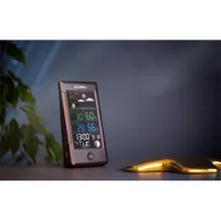 Gogen ME1296 időjárás állomás LCD DCF77 433MHz vezeték nélküli külső szenzor #7