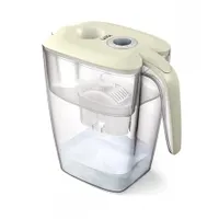 Laica J81EC Róma xxl vízszűrő kancsó 3,7 L, fedél nélkül tölthető, krém tető, sötétkék tárcsa, ajándék szűrőbetét #1