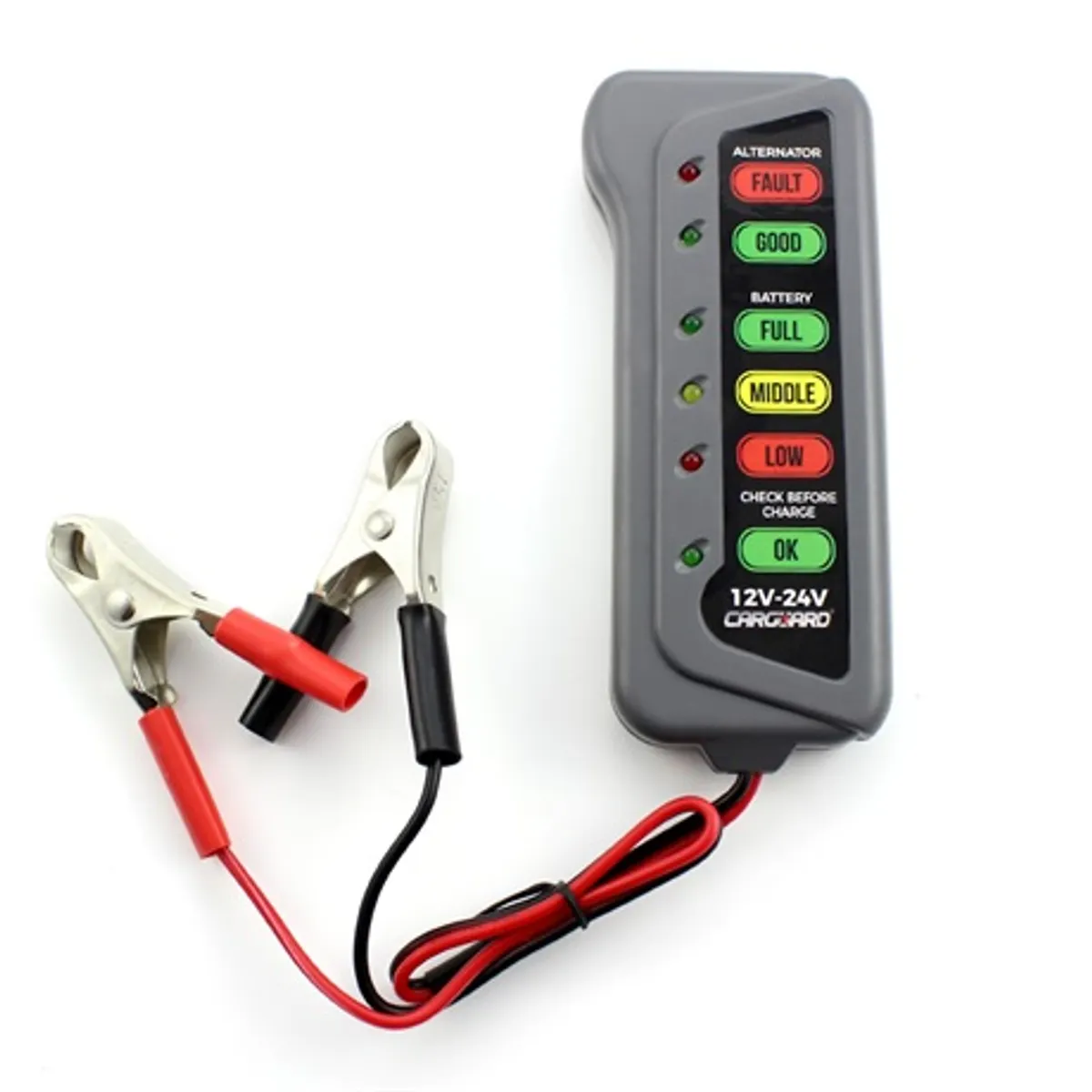 Carguard 55776 akkumulátor- és generátor teszter 12-24 V, 15 A #1