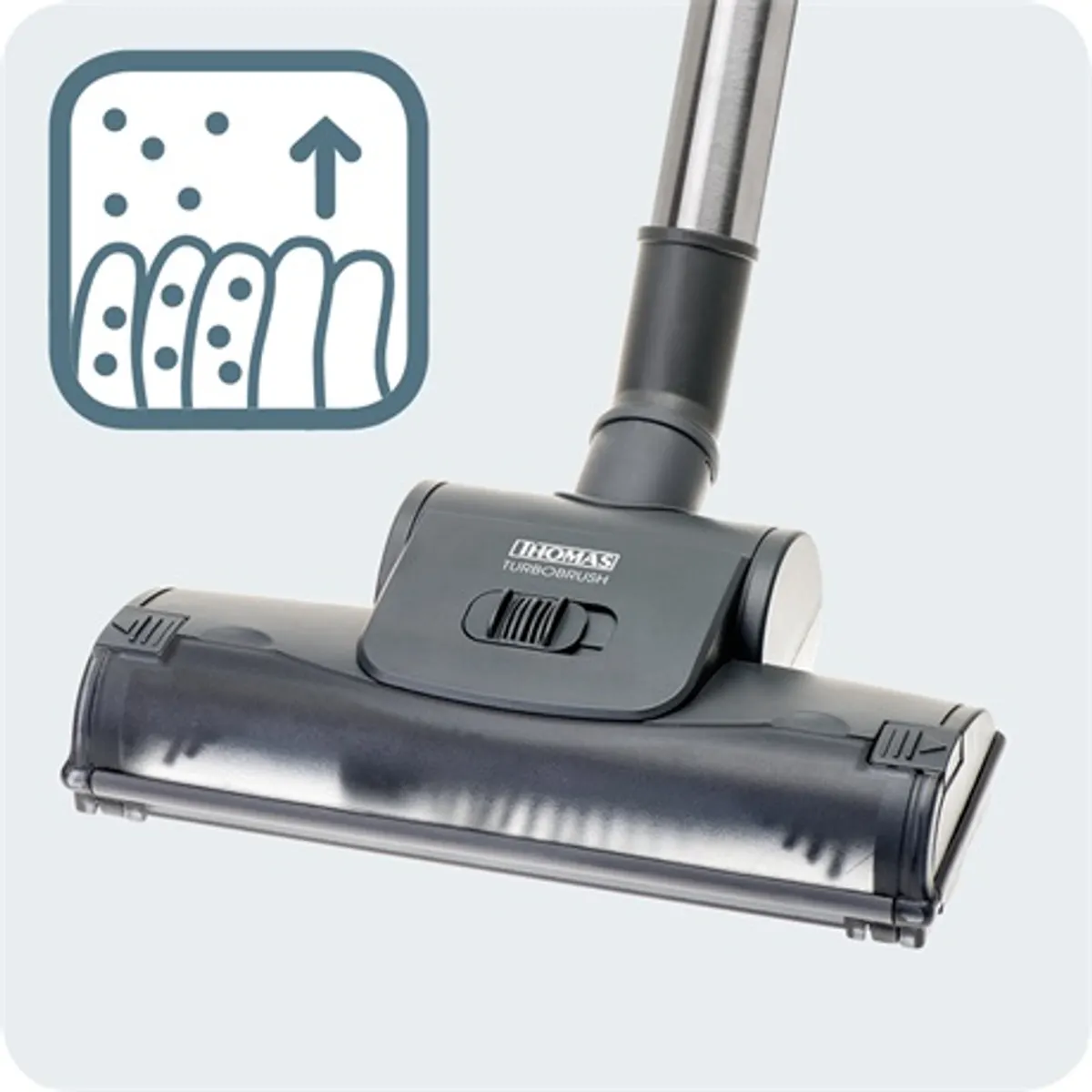 Thomas pet and family Aqua vízszűrő rendszer turbo kefe szőnyegtisztító fej kárpittisztító szórófej 11 m működési sugár 1600 W #7