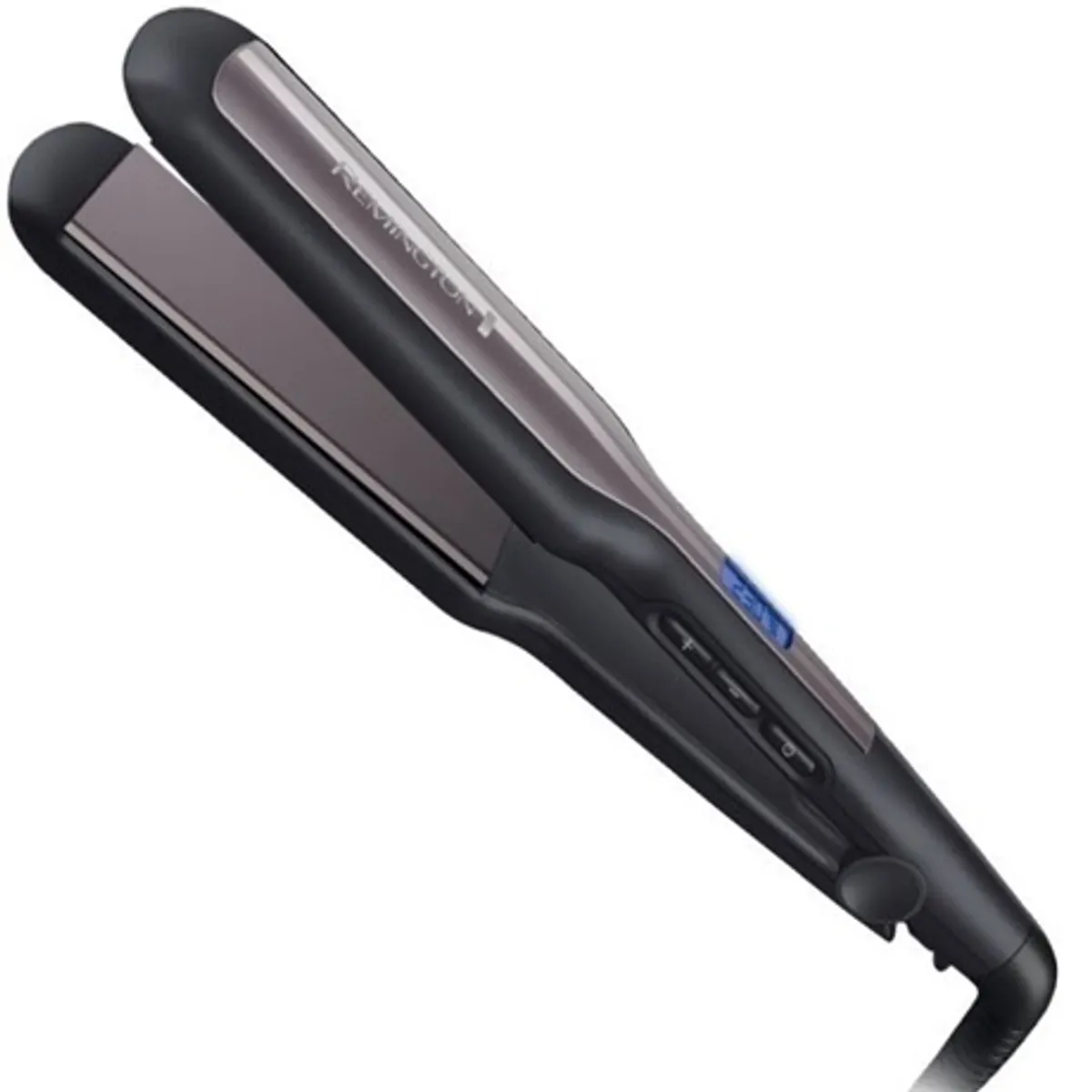 Remington S5525 kerámia extra széles hajvasaló 110 x 45 mm 150-230C lcd kijelző automatikus kikapcsolás körbeforgó vezeték #1
