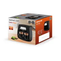 Sencor SCE 2100BK Kávéfőző filteres 0,3 l tartály két fúvóka #8
