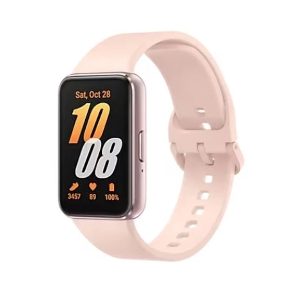 Samsung GALAXY FIT3, PINK GOLD Fit3 aktivitásmérő 1.6" AMOLED kijelző, akár 13 nap üzemidő, 5ATM IP68, több mint 100 edzés, értesítés és médiavezérlés #1