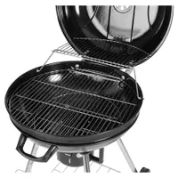 Fieldmann FZG 1004 grill faszenes 54 cm tűztér krómozott grillrács fedél 57x20 cm grillfelület 54 cm átmérő magasság 68 cm #5