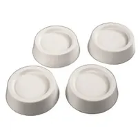 Xavax 00110879 rezgéscsillapító alátét mosó- és mosogató- és szárítógépek lábai alá 4 db hőre lágyuló PVC belső 4,5 cm külső 6,5 cm max 90 kg #1