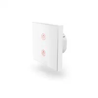 Hama 00176551 okos wifi beépíthető fali kapcsoló kettős 2 lámpa 230V 1000W 2,4 GHz #1