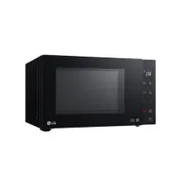 LG MS2336GIB mikrohullámú sütő 23 l 1000 W EasyClean bevonat Smart Inverter fehér LED gyors kiolvasztás gyerekzár rejtett fogantyú fekete #2
