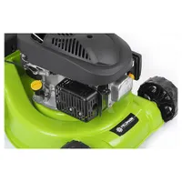 Fieldmann FZR 4003-79BH Fűnyíró benzines OHV 99 cm3 2,0 kW 40 cm vágás 25-40-55 mm 40 l gyűjtőkosár összecsukható fogantyú #8