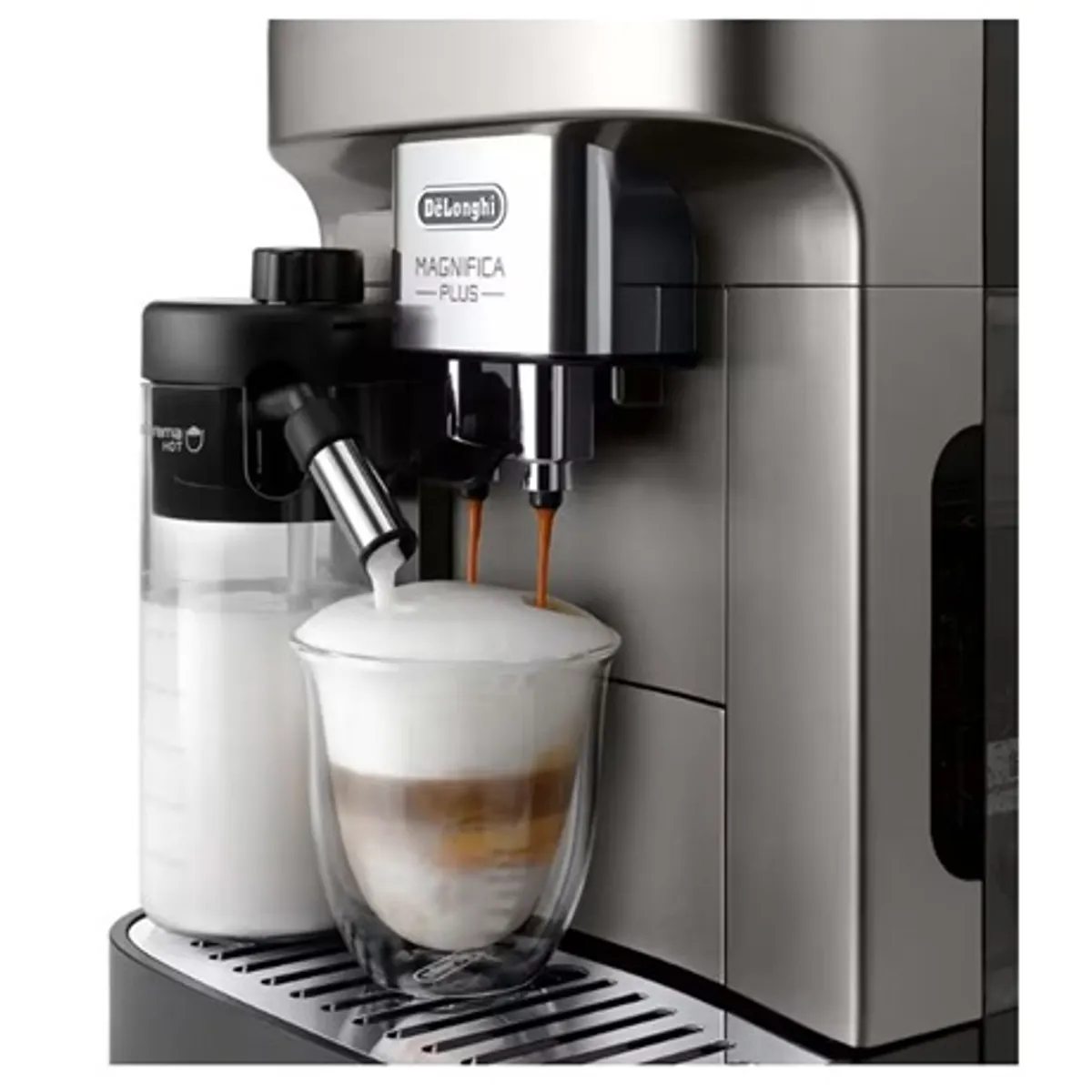 Delonghi ECAM320.70.TB Magnifica Plus 3,5" LatteCrema Hot 18 programos automata kávéfőző #2