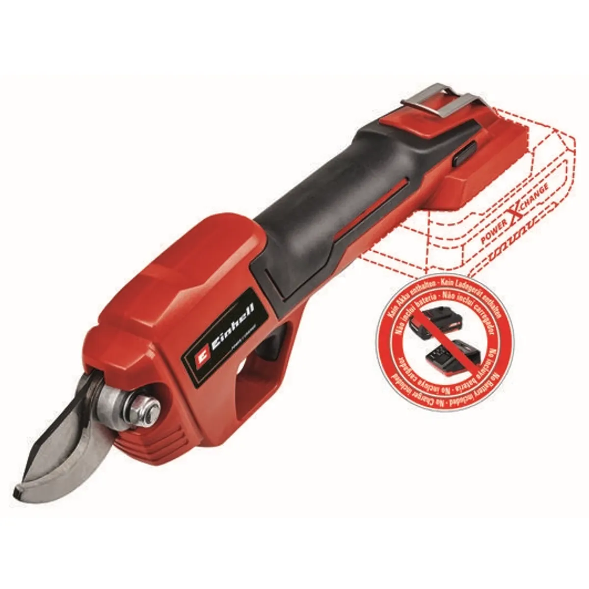 Einhell GE-LS 18 LI - SOLO Akkus ágvágó Power X-Change, max. 28 mm ágvastagság, bypass pengék, Softgrip ergonómikus markolat #5