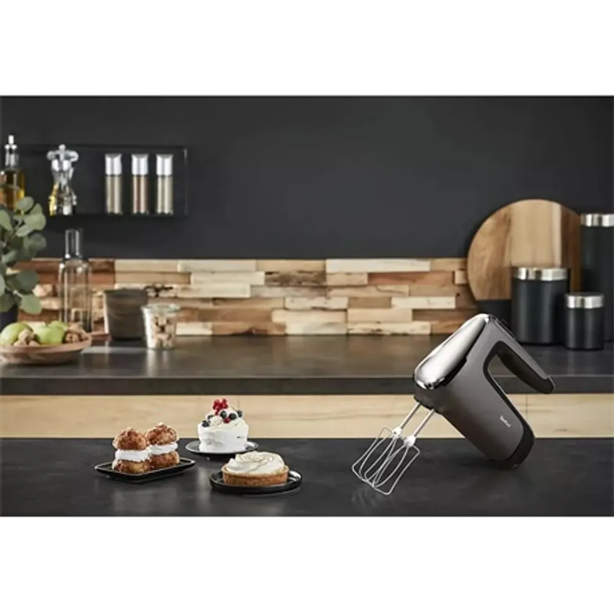 Tefal HT654E38 Powermix Silence 600 W 2,5 L rozsdamentes acél habverő dagasztókar #3