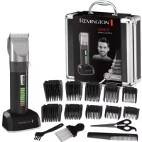 Remington HC5810 hajnyíró vágókések önélező 0.8-2 mm 10 fésű 3-40 mm csúszásmentes markolat hálózati vagy akkumulátoros üzemmód 40 perc led jelző #3