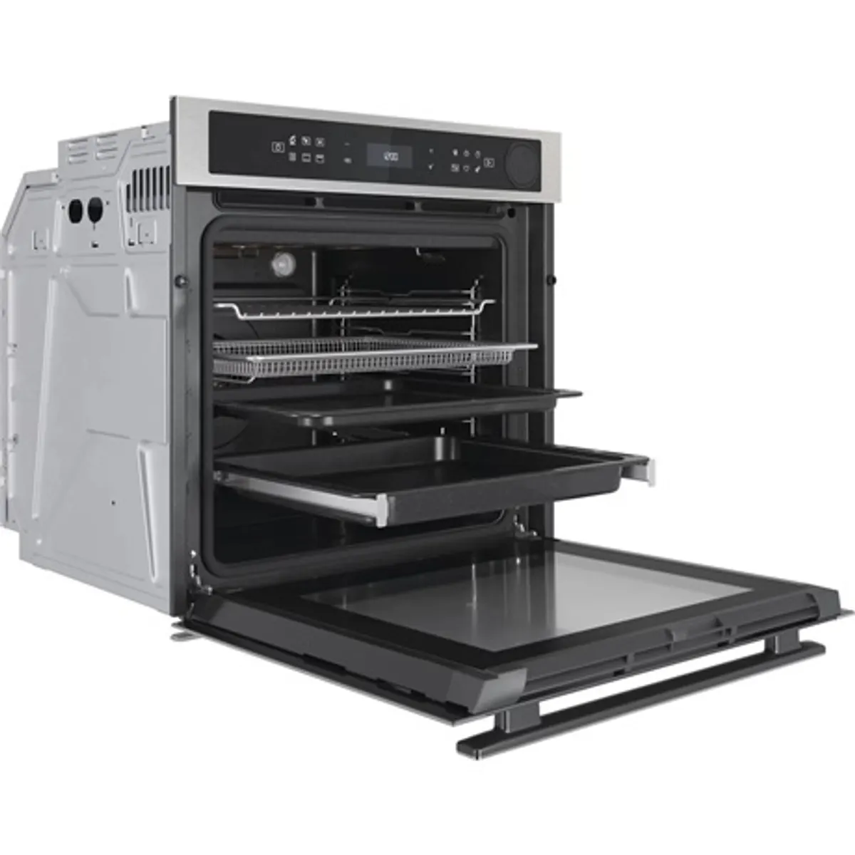 Whirlpool AKZ9S 8271 IX sütő beépíthető elektromos 73 l xxl 6th sense cook3 pirolitikus és hidrolitikus tisztítás ready2cook softclosing #3