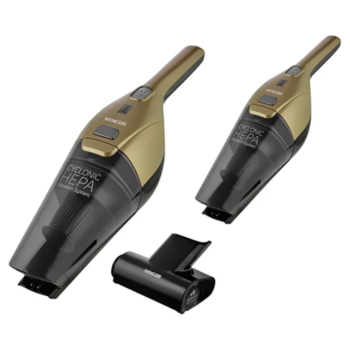 Sencor SVC 0607CH Porszívó álló 3in1 vezeték nélküli 21,6 V Li-ion 45 perc HEPA porgyűjtő 0,5 l Cat és Dog Mini kefé LED töltőállomás #5