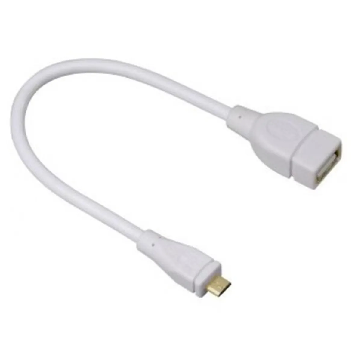 Hama 00054518 micro USB-OTG adapter fehér USB 2.0 0,15 m #1