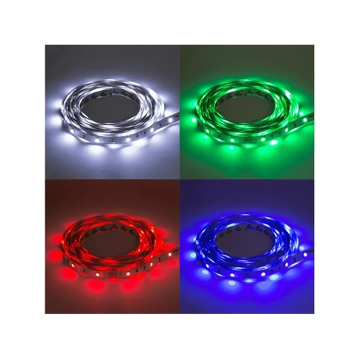 Phenom 55849 LED-szalag szett 5 m RGB IP20 DC 12V 150 LED tartalmaz tápegység és távkapcsoló #1