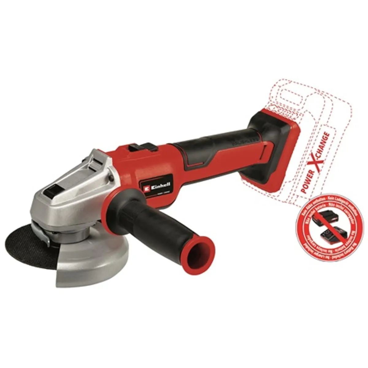 Einhell AXXIO 18/125 Q - SOLO Akkus sarokcsiszoló 125 mm, szénkefe nélküli motor, Quick-Fix, softgrip #1