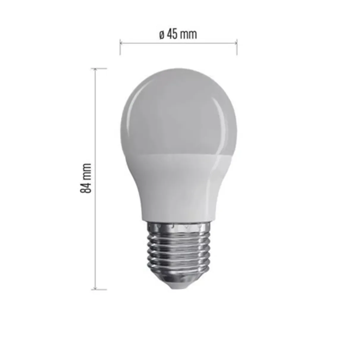 Emos ZQ1131 Mini Globe LED izzó E27 NW 8W 806 lm #5