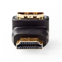 Nedis CVGB34901BK hdmi 90 fokos adapter aranyozott fekete #3