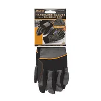 Handy 10257M Munkavédelmi kesztyű szilikon bevonatú tenyérrel, méret M, tépőzár csuklóhoz, EN388 3121X #3