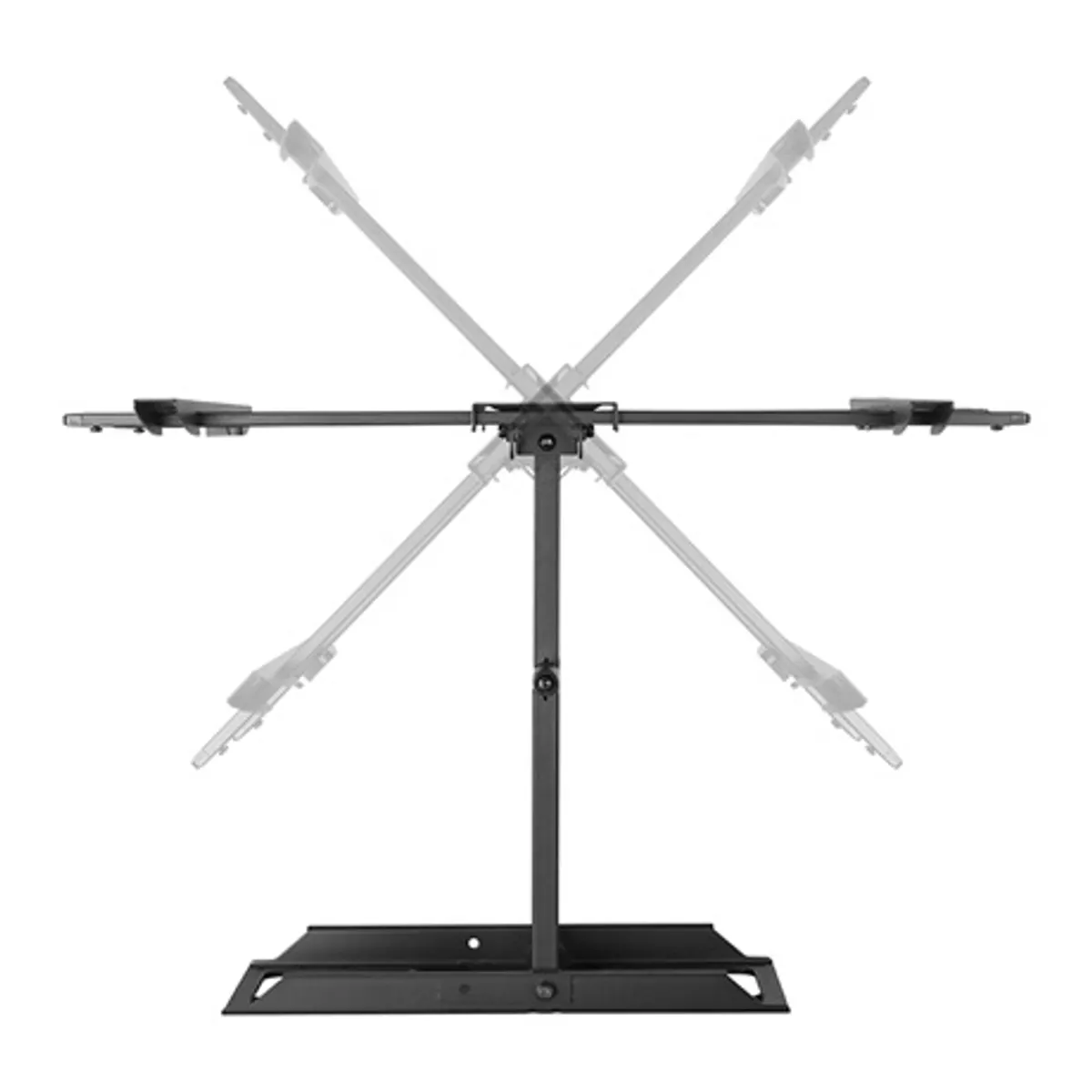 Stell SHO 5620 fali konzol kihúzható 45 kg, 32-70" dőlés 15 fok, forgás 90 fok, fekete #6