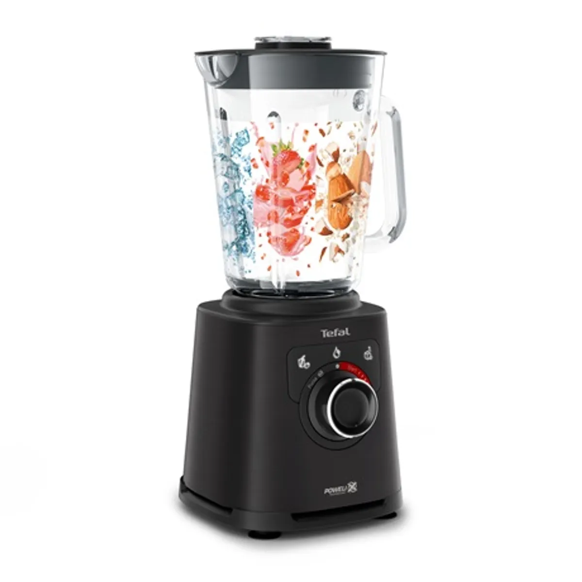 Tefal BL87G831 Perfectmix turmixgép 1200 W 2 L üvegedény 28 000 RPM Powelix pengék Autoclean 600 ml hordozható palack #2