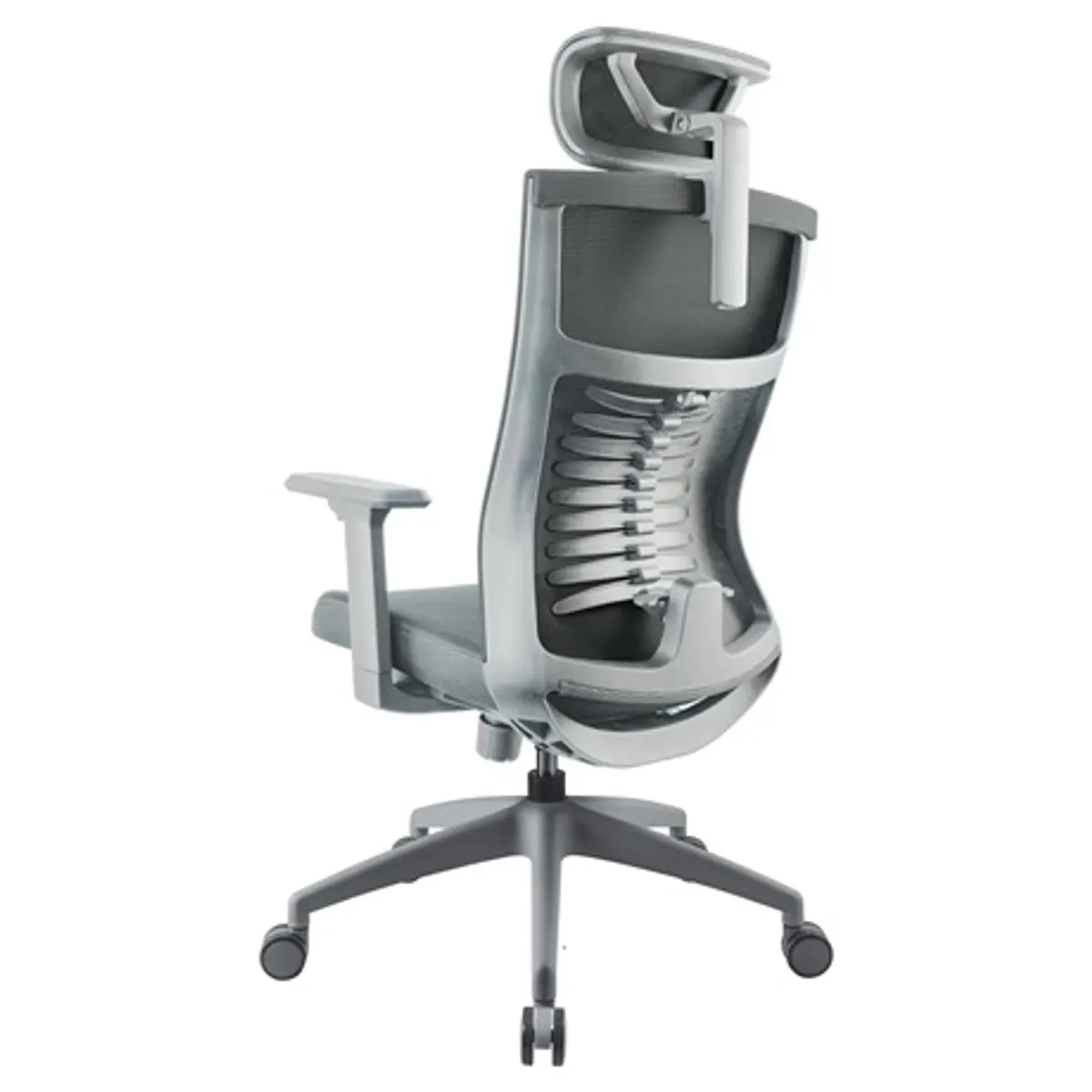 Yenkee YGC 500GY FISHBONE Fishbone szinkron mechanizmus 3D deréktámasz hálós háttámla #5