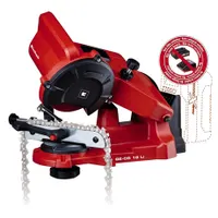 Einhell GE-CS 18 LI SOLO Láncélező mélységhatároló skála láncfeszítés élező korong led világítás akkumulátor és töltőkészülék nélkül #1