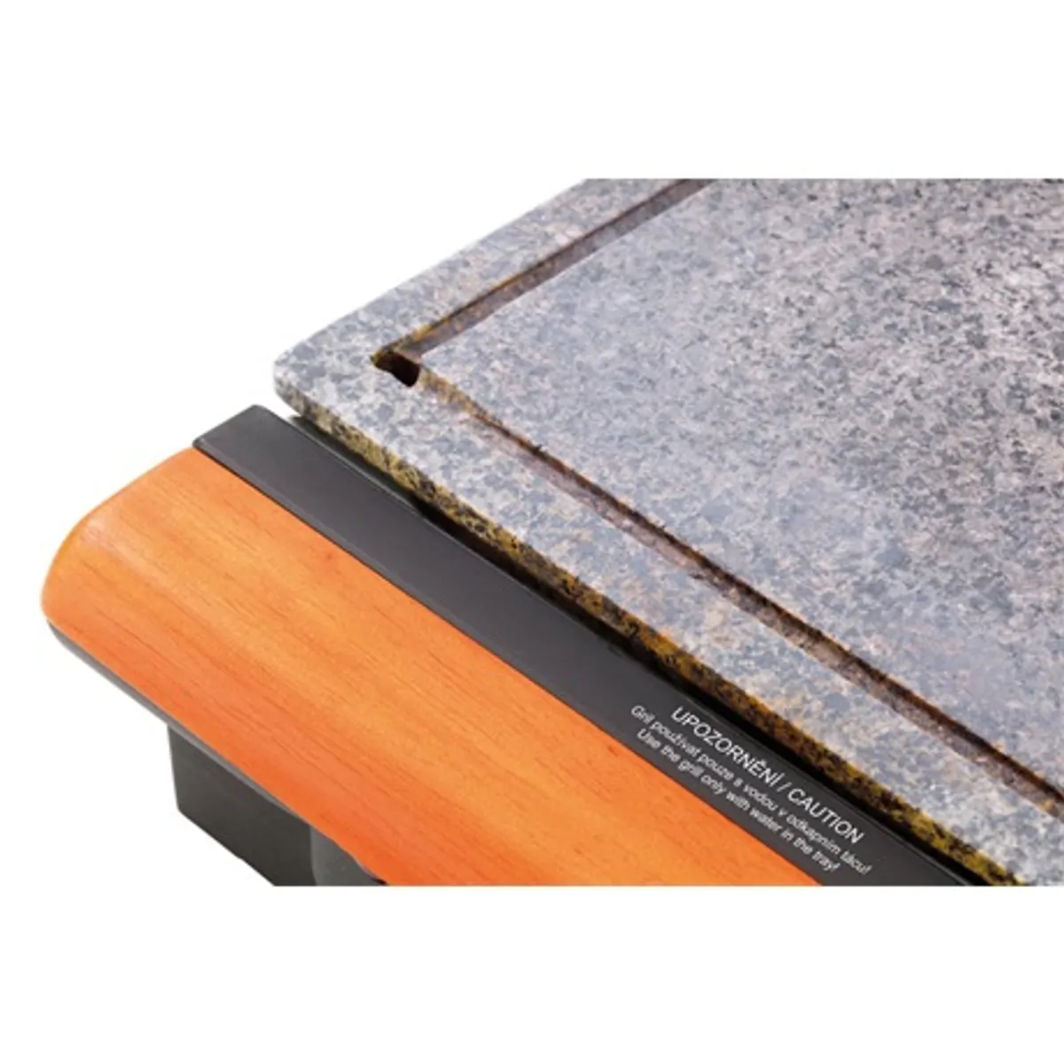Eta 116290000 Vital grill asztali 1300 W hőfokszabályozás, cserélhető 400x200 mm kőlap, tapadásmentes felület #5