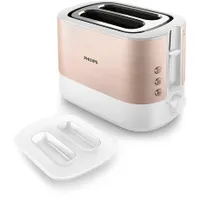 Philips HD2638/11 Viva Collection kenyérpirító extra széles nyílás 7 pirítási fokozat automatikus kikapcsolás kiolvasztás zsemlemelegítő #9