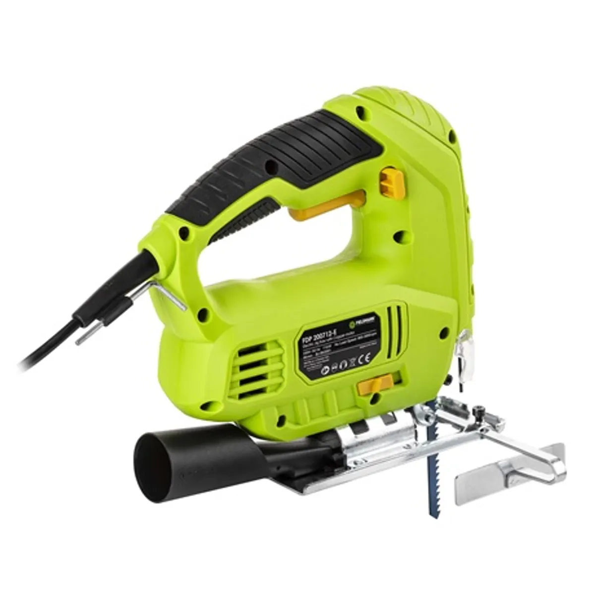 Fieldmann FDP 200712-E Dekopírfűrész elektromos 710W 800-3000rpm 80mm kulcs nélküli gyorscserélő tokmány puha fogantyú 1x fűrészlap #3