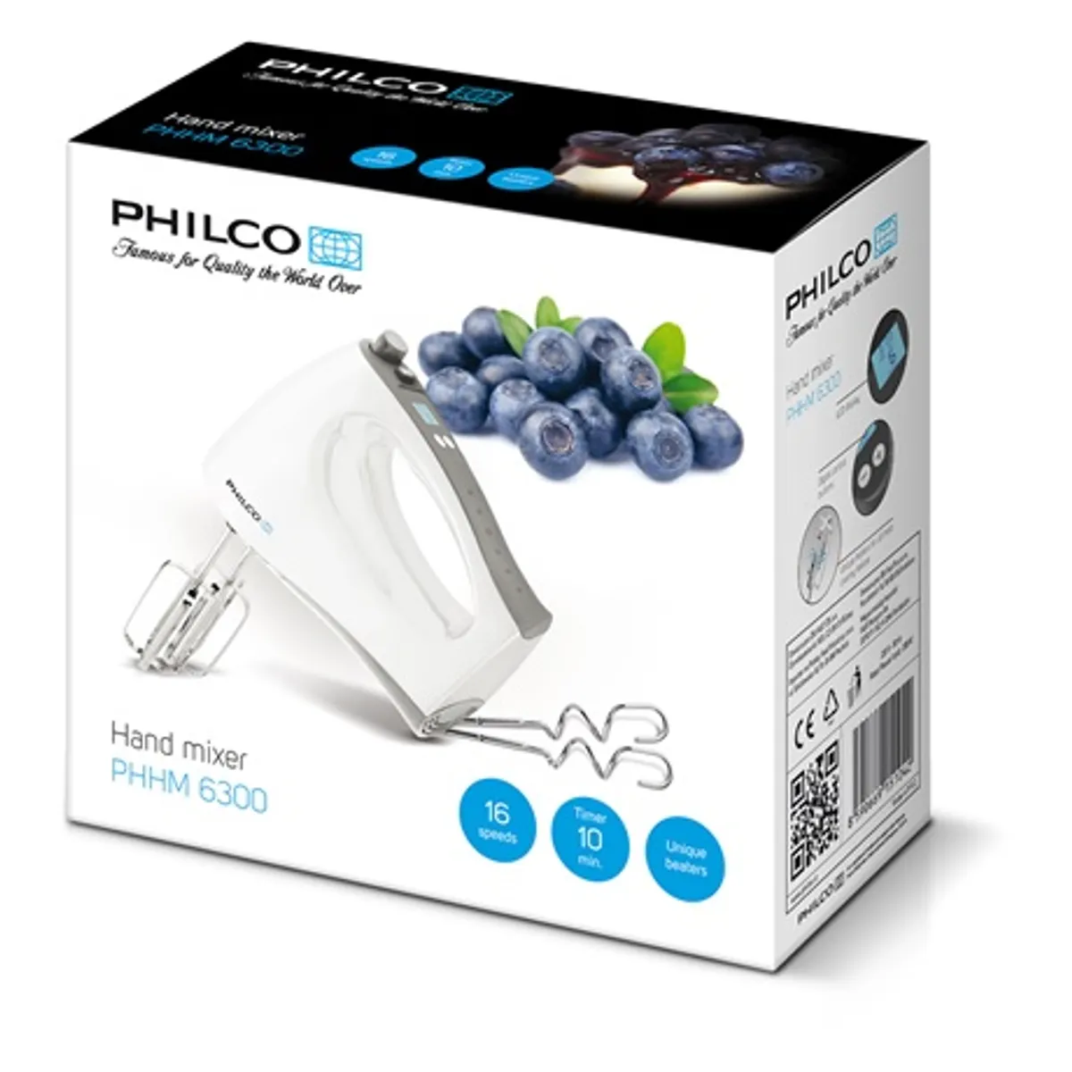 Philco PHHM 6300 kézi mixer kijelzővel 300 w 16 fokozat lcd #2