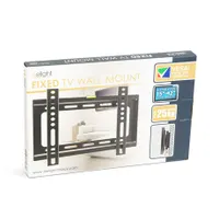 Delight 39691 fali konzol fix VESA 200x200 15-42" fekete 25 kg csavarok #2