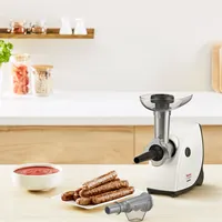 Tefal NE463138 húsdaráló 2000 W 3 rozsdamentes acél rács 3 mm, 5 mm, 8 mm kolbásztöltő és virsli készítő kiegészítőkkel #5