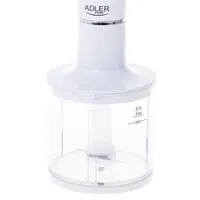 Adler AD4620 botmixer szett 800 W 2 sebesség rozsdamentes pengék 450 ml aprító 750 ml habverő tál #7