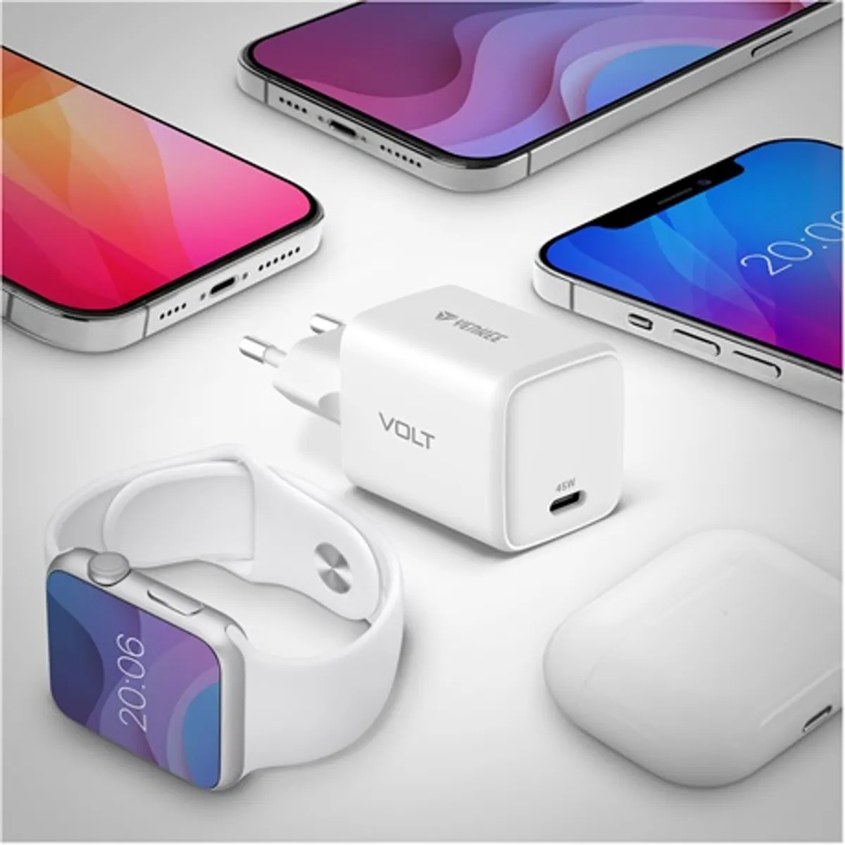 Yenkee YAC G45 Volt USB-C töltő 45W GaN #8
