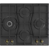 Gorenje GW6D42CLB Classico fekete szikragyújtás wok égő öntöttvas rács 600 mm szélesség #1