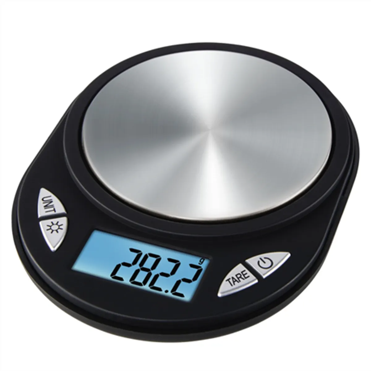 Xavax 95318 Jewel ékszermérleg 0,1 g pontosság, zsebméret, védőfedél edényként, 6 mértékegység: g ct dwt oz ozt gn, automatikus kikapcsolás 60 s #1