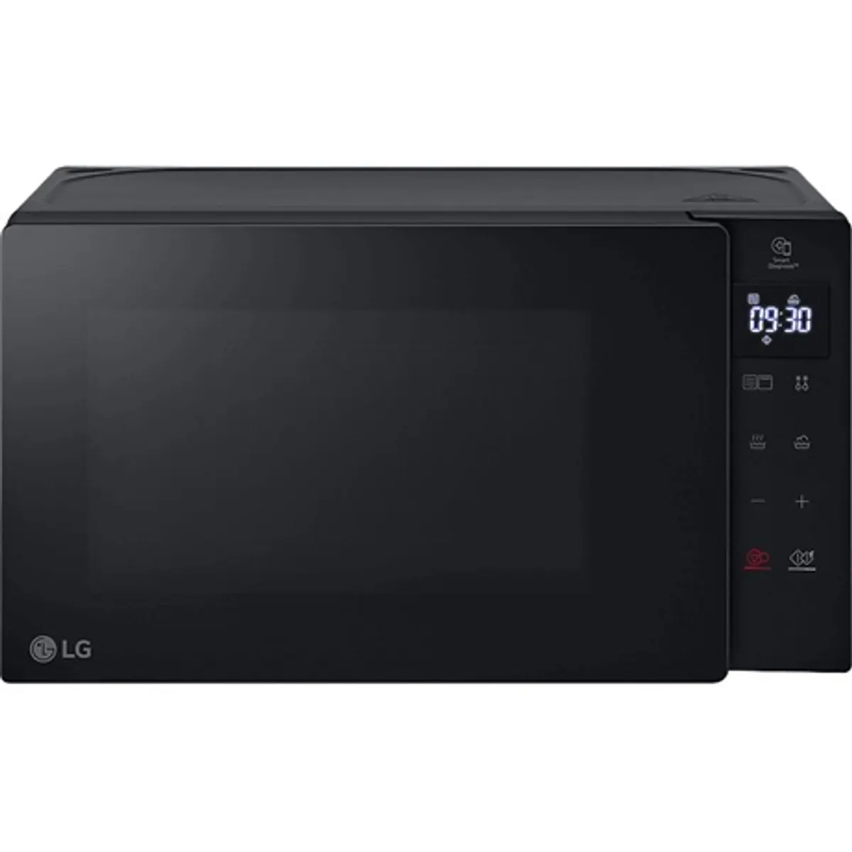 Lg MH6032GAS mikrohullámú sütő 1000W grill 600W 20L forgótányér 24.5 cm fekete #1