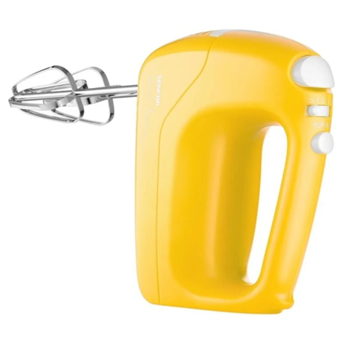 Sencor SHM 5406YL Kézi mixer 200 W 5 fokozat Turbo rozsdamentes acél habverő és dagasztókar #3