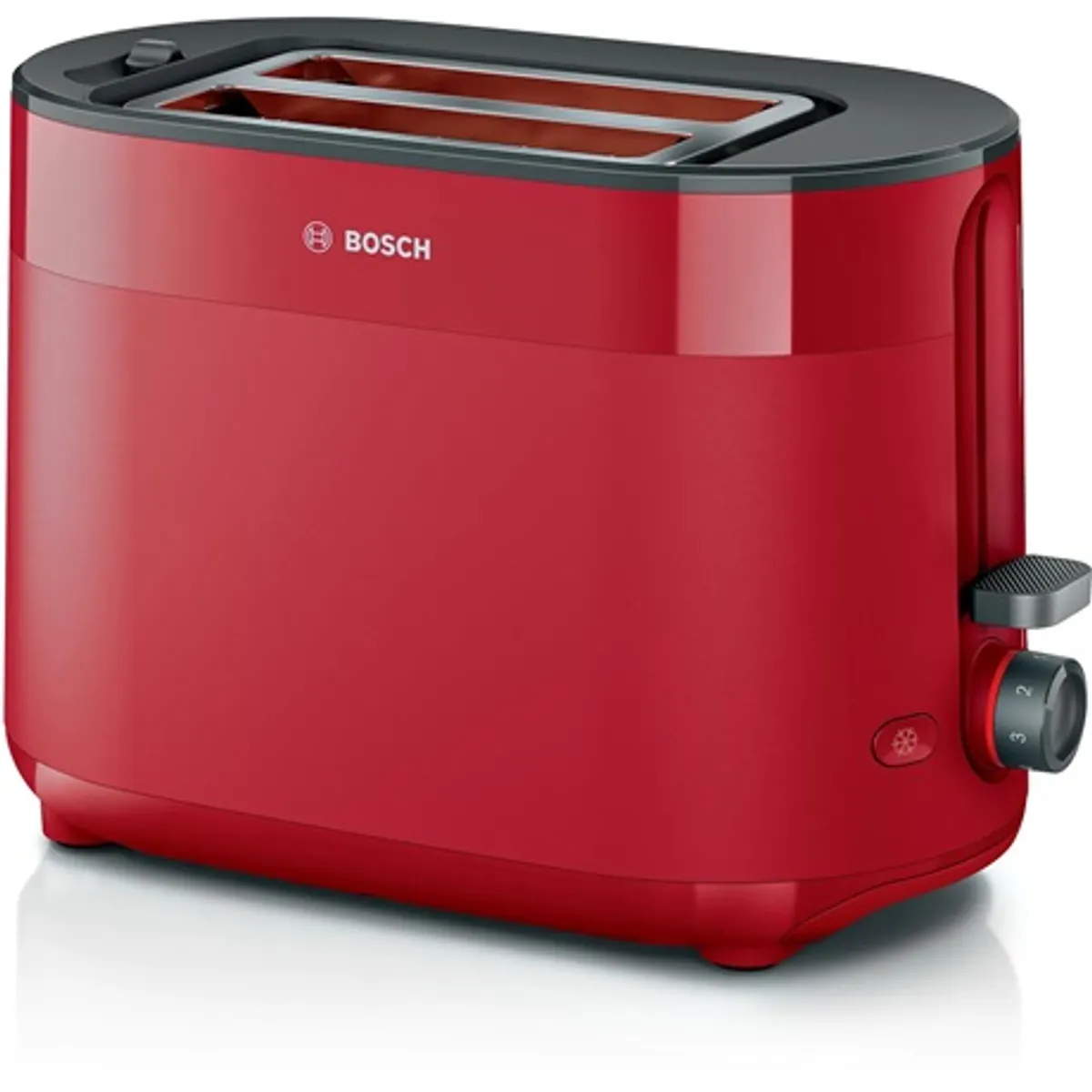 Bosch TAT2M124 kenyérpirító 2-szeletes mélypiros #1