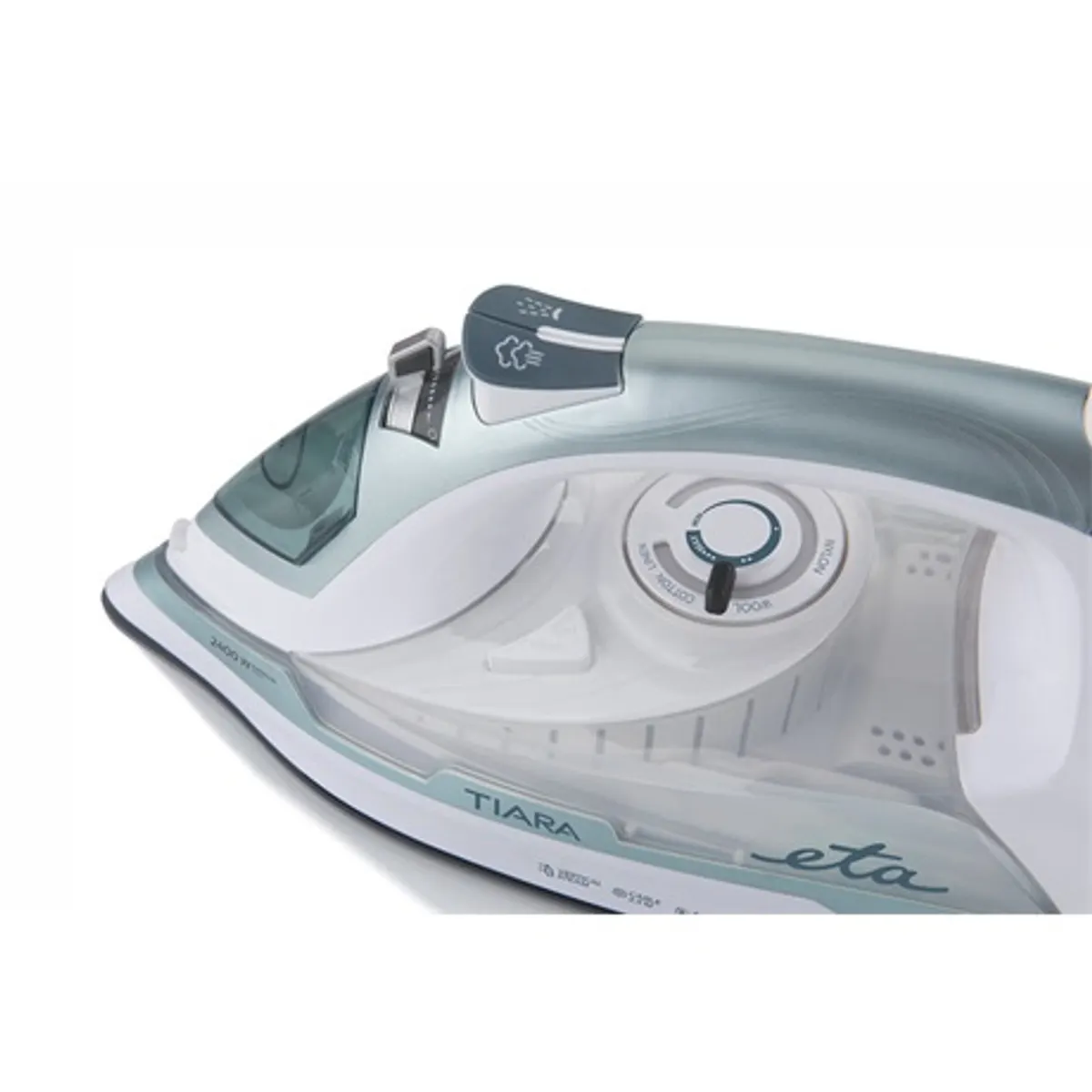 Eta 226990000 vasaló kerámia talp 2400 W 450 ml gőzkibocsátás max 140 gmin #6