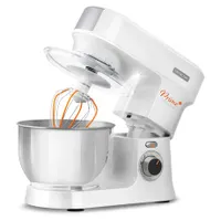 Sencor STM 3760WH Konyhai robotgép 1000 W 4,5 l rozsdamentes edény 6 fokozat PULSE NutriSmart 2 program LED 1,5 l üvegedény #2