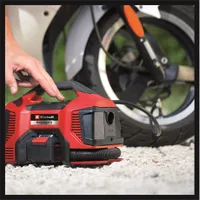 Einhell pressito 18-21 solo Akkus kompresszor 18V digitális nyomásmérő automatikus kikapcsolás bar, PSI és kPa adapterkészlet #5