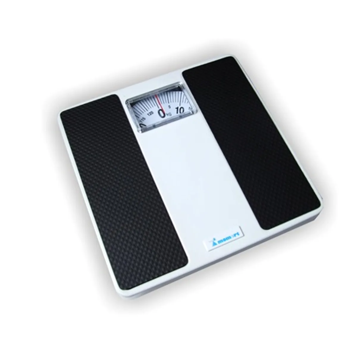 Momert 7710 0408 FEKETE személymérleg analóg 125 kg osztás 1 kg méret 254x250x55 mm #1