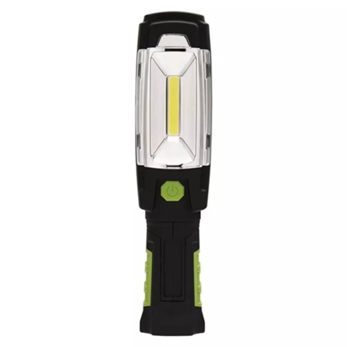 Emos P4518 COB LED szerelőlámpa 380 lm Li-Ion akku 2500 mAh 3 üzemmód IP43 forgatható fogantyú 1 kampó 2 mágnes #1