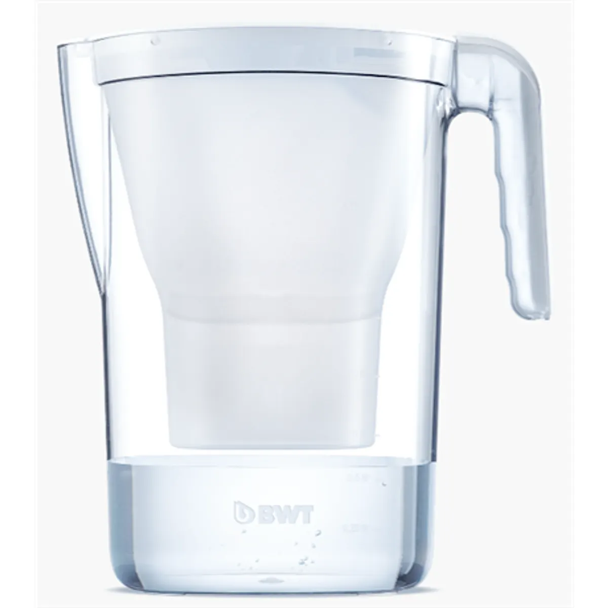 Bwt 815821 vízszűrő kancsó Vida Manual 2,6 L, 1,4 L szűrt víz, 120 L szűrés, Easy-Control, fehér műanyag #1