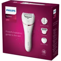 Philips BRE735/00 Satinelle Advanced nedves és száraz epilátor vezeték nélküli 2 sebességfokozat extra széles epilálófej Opti-light #4