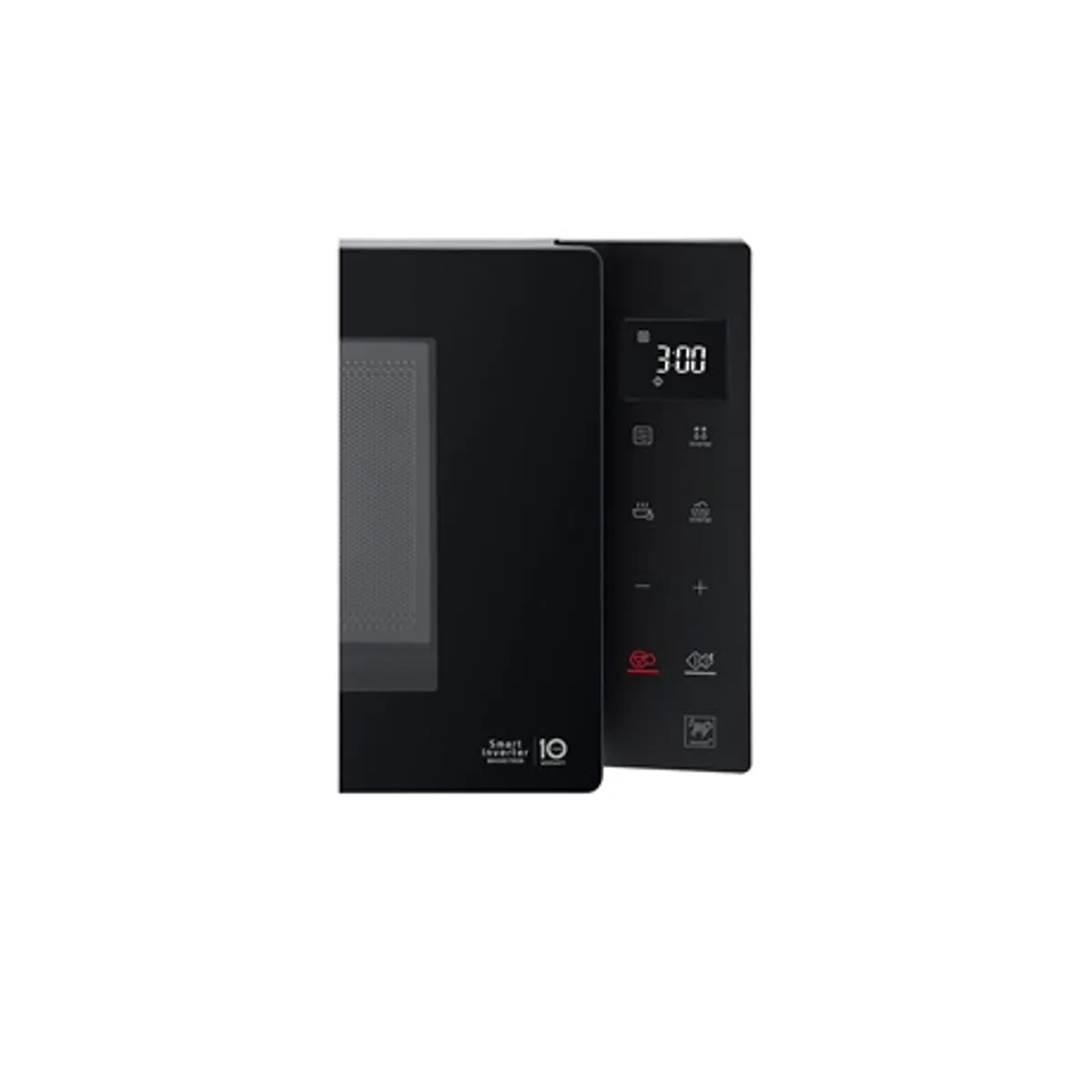LG MS2336GIB mikrohullámú sütő 23 l 1000 W EasyClean bevonat Smart Inverter fehér LED gyors kiolvasztás gyerekzár rejtett fogantyú fekete #7