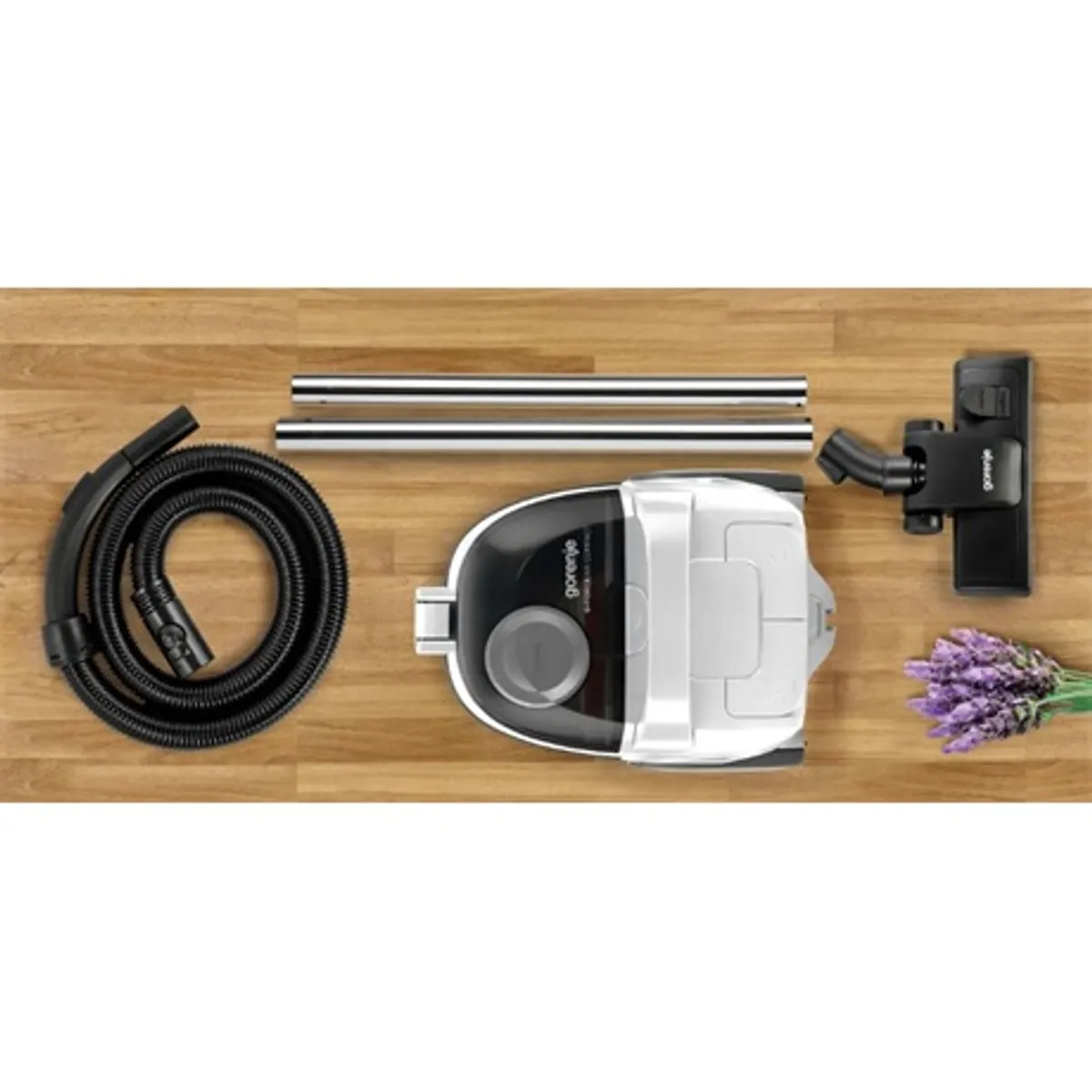 Gorenje VCEA01GACWCY porzsáknélküli porszívó 800 W fehér kettős HEPA 2 fúvókák 2,2 L #2